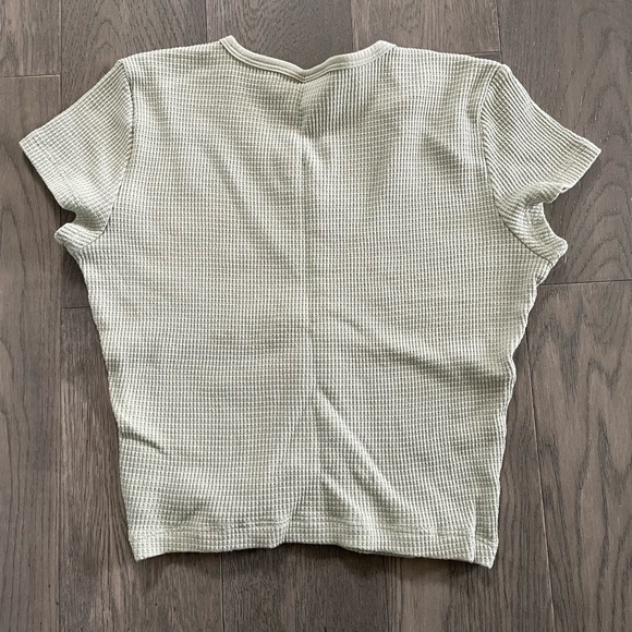 TNA ribbed waffle cropped tshirt - Picture 3 of 3